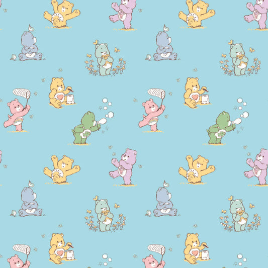 Playful Care Bears - Flannel