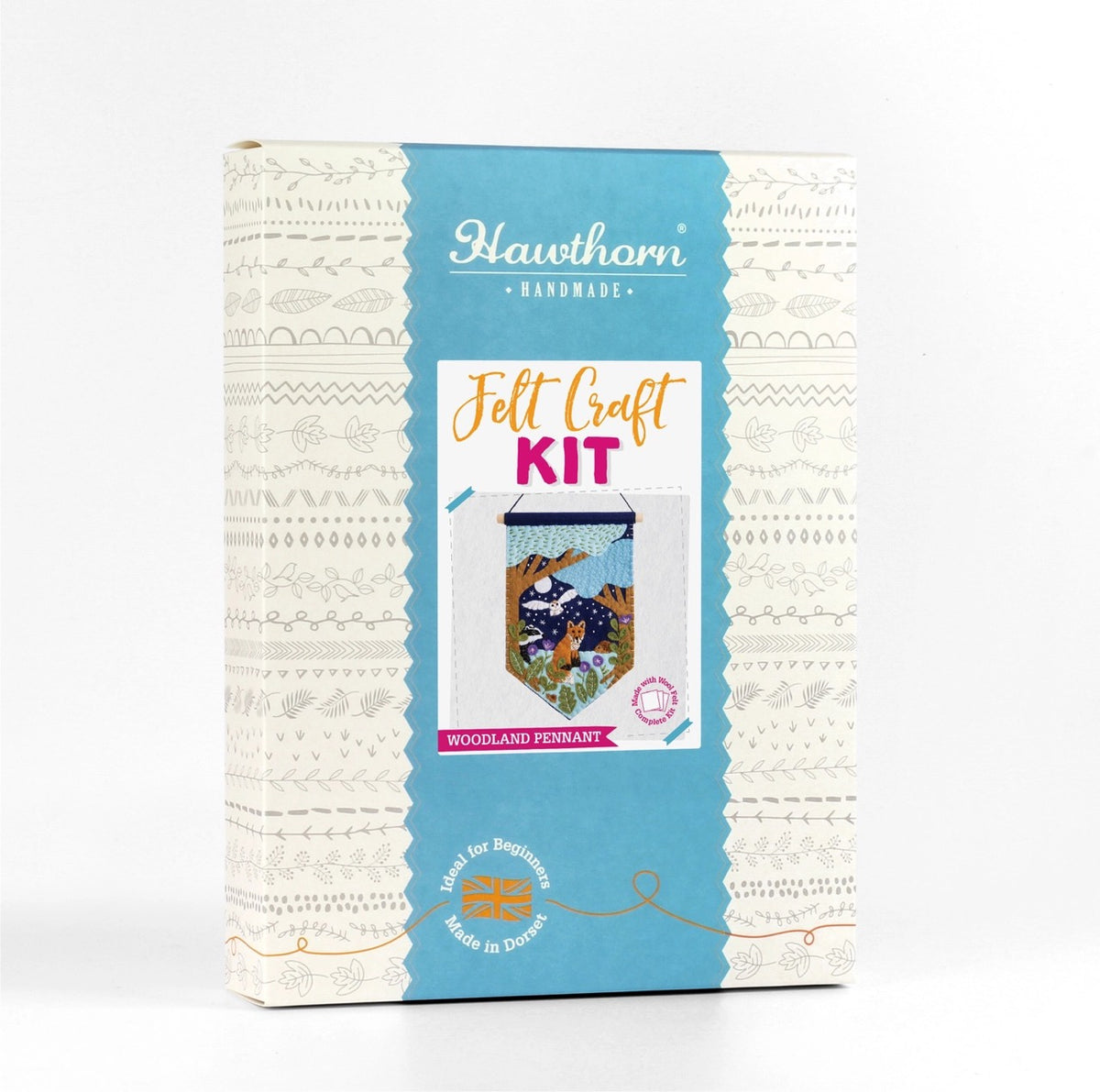 Woodland Pennant Felt Craft Kit