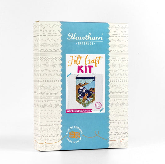 Woodland Pennant Felt Craft Kit