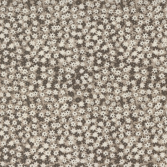 Ditzy Flowers - Grey