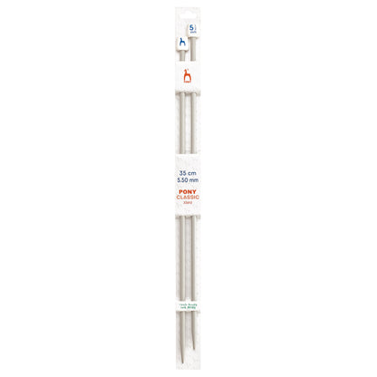 Pony Classic Single-Ended Knitting Pins: Size 2mm - 12mm