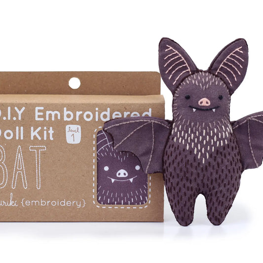 Bat Embroidery Kit