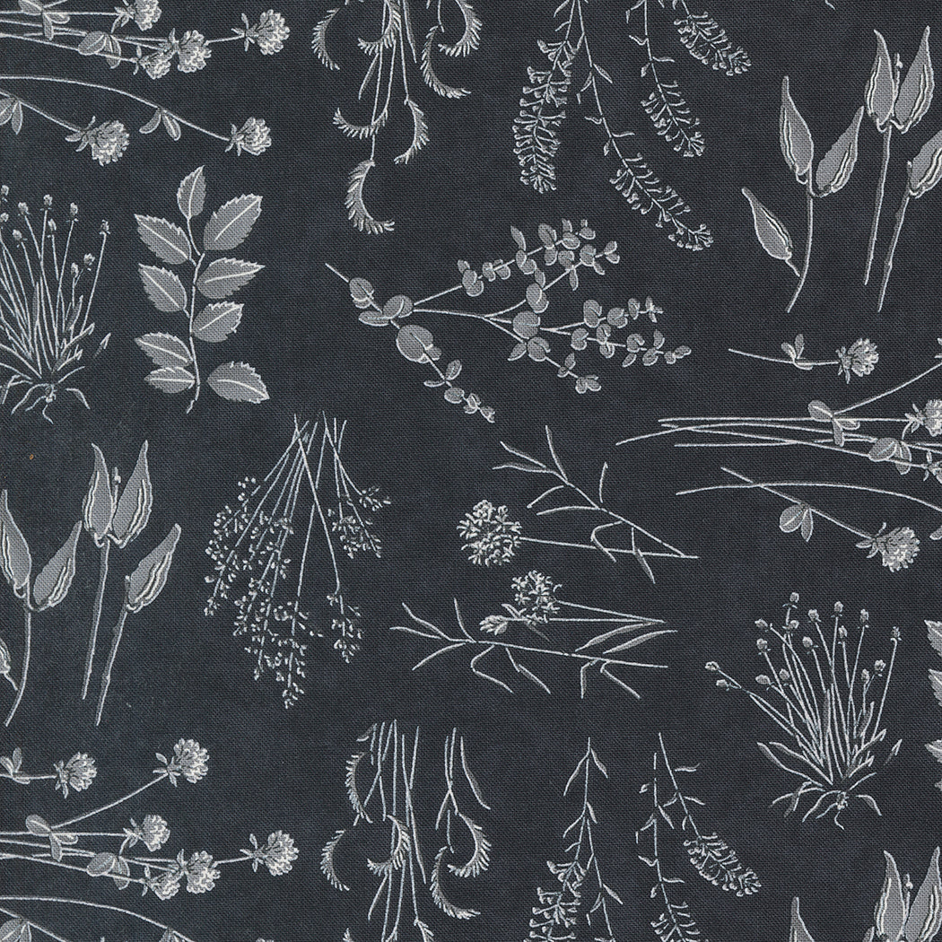 Flower silhouette - Black