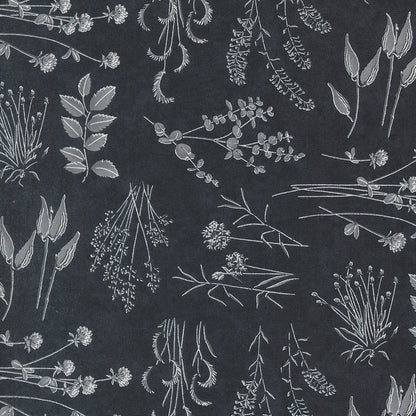 Flower silhouette - Black