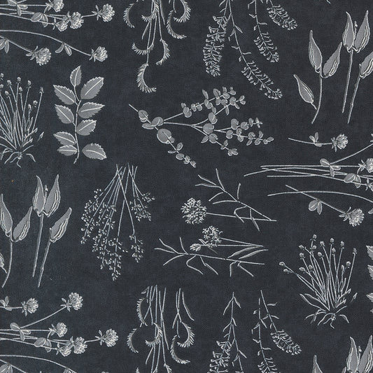 Flower silhouette - Black