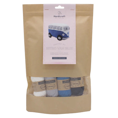 Blue Retro Van - Crochet Kit