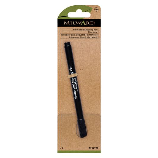 Permanent Labelling Pen: Felt Tip