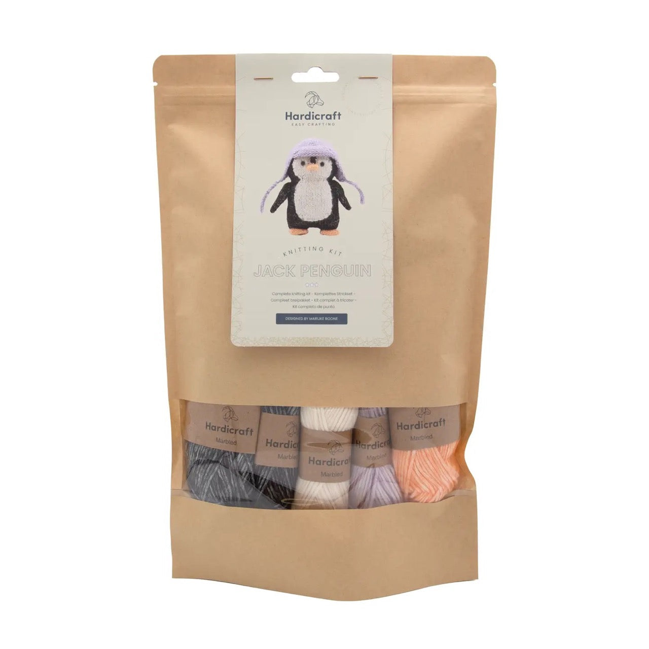 Jack the Penguin - Knitting Kit