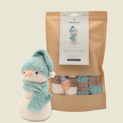Seb the Snowman - Knitting Kit