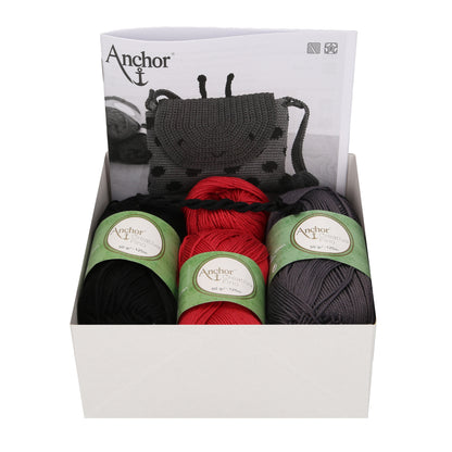 Crochet Bag Kit: Ladybug