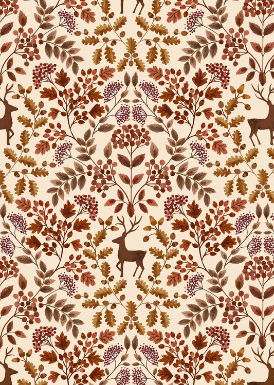 Cranborne Chase on dark cream