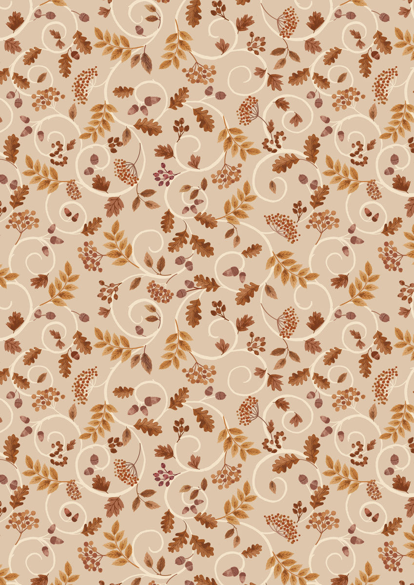 Cranborne scroll on natural