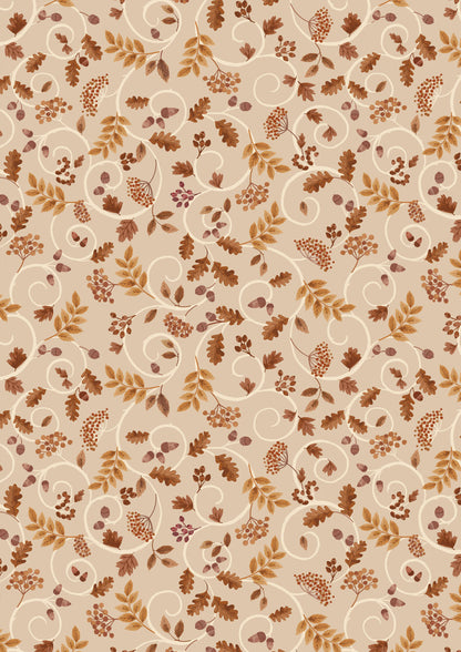 Cranborne scroll on natural