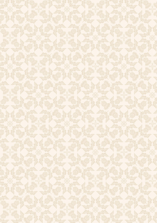 Thistle on light cream