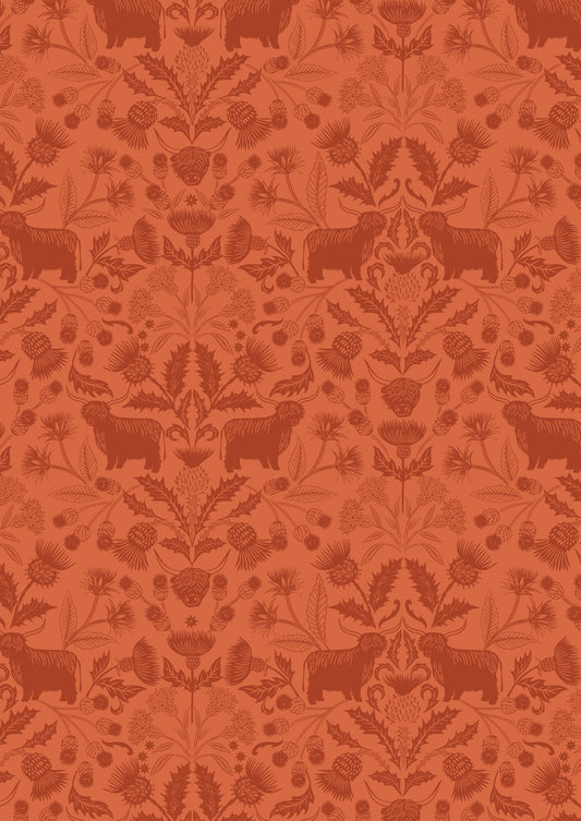 Highlands on highland orange