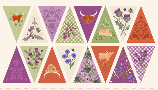 Highlands bunting panel