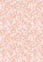 Cherry blossom on light pink with gold metallic