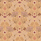 Large floral butterfly on warm gold