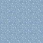 Twinkling stars on mid winter blue with pearl