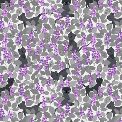 Catnip grey and purples