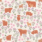 Summer meadow Highland on cream