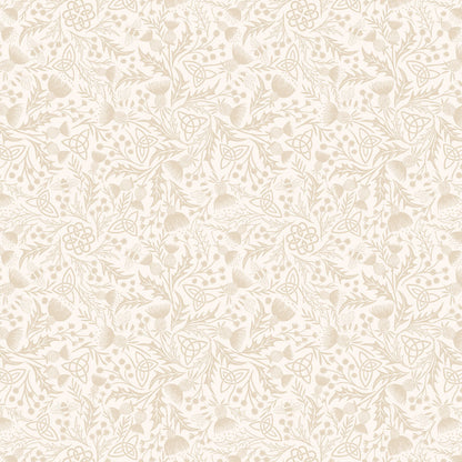 Celtic thistle cream on cream