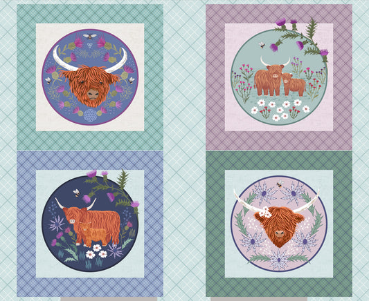 Celtic summer 1 yard panel