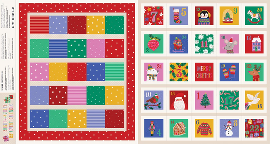Bright and Jolly Advent Panel