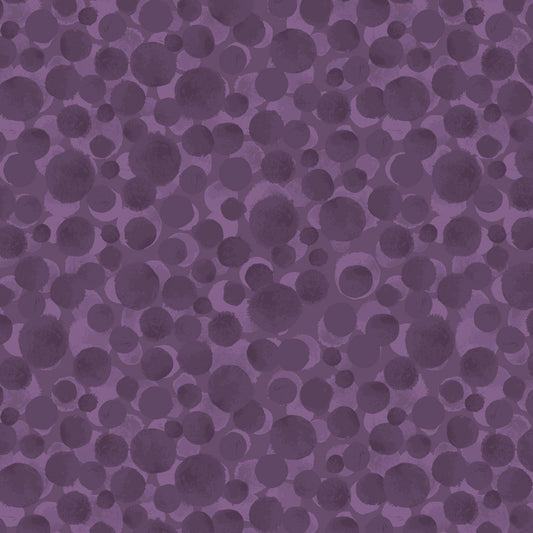 Dark purple Bumbleberries - Flannel