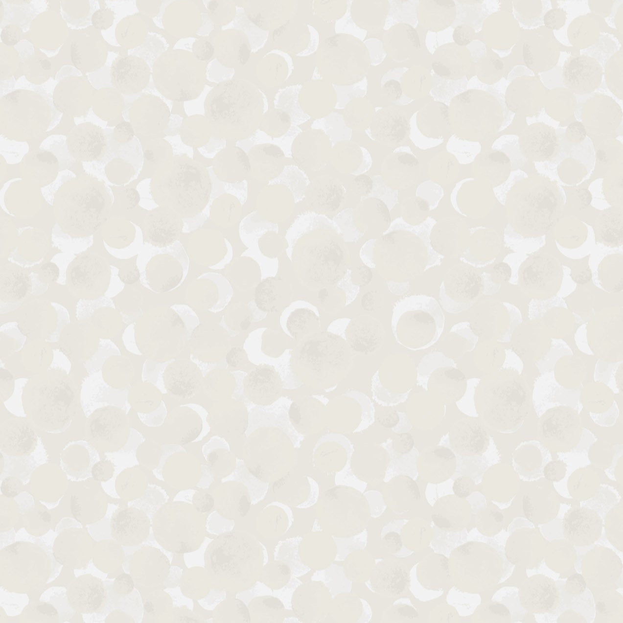 Cream bumbleberries - flannel