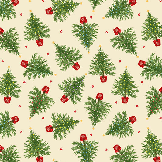 Oh Christmas tree on cream