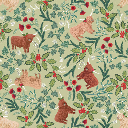 Highlands on festive sage