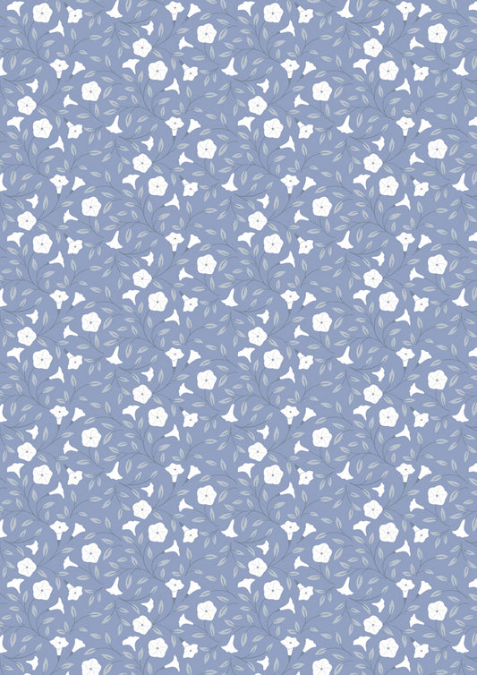 Moonflower - Dark Periwinkle