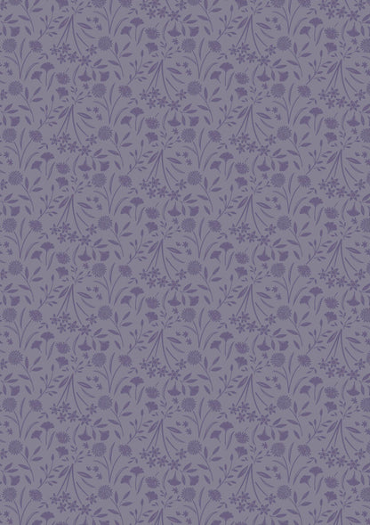 Floral Dusk - Dusky Purple