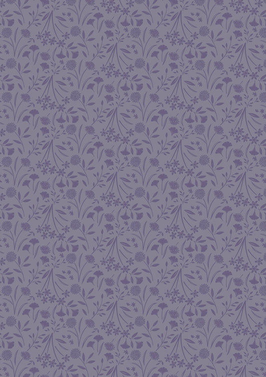 Floral Dusk - Dusky Purple