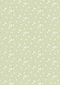 Flowerets - Pale Sage Green