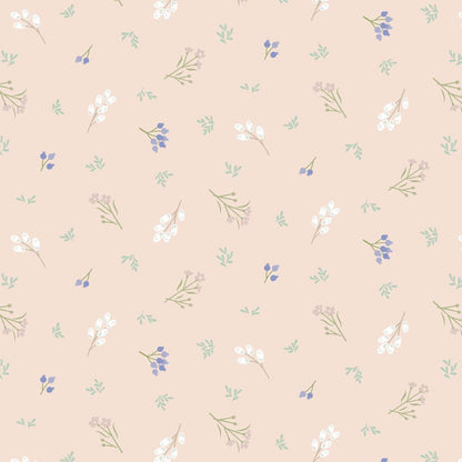 Scattered Sprig - Pale Peach