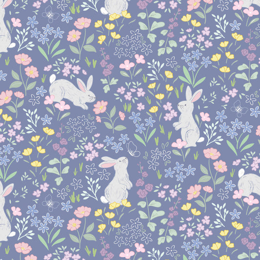 Chasing Tails - Dusky Dark Blue