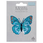 Iron on Motif: Blue Sequin Butterfly