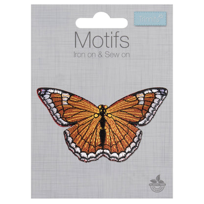 Iron on Motif: Orange Butterfly
