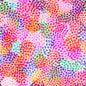 Pink Chroma Dots - Rayon