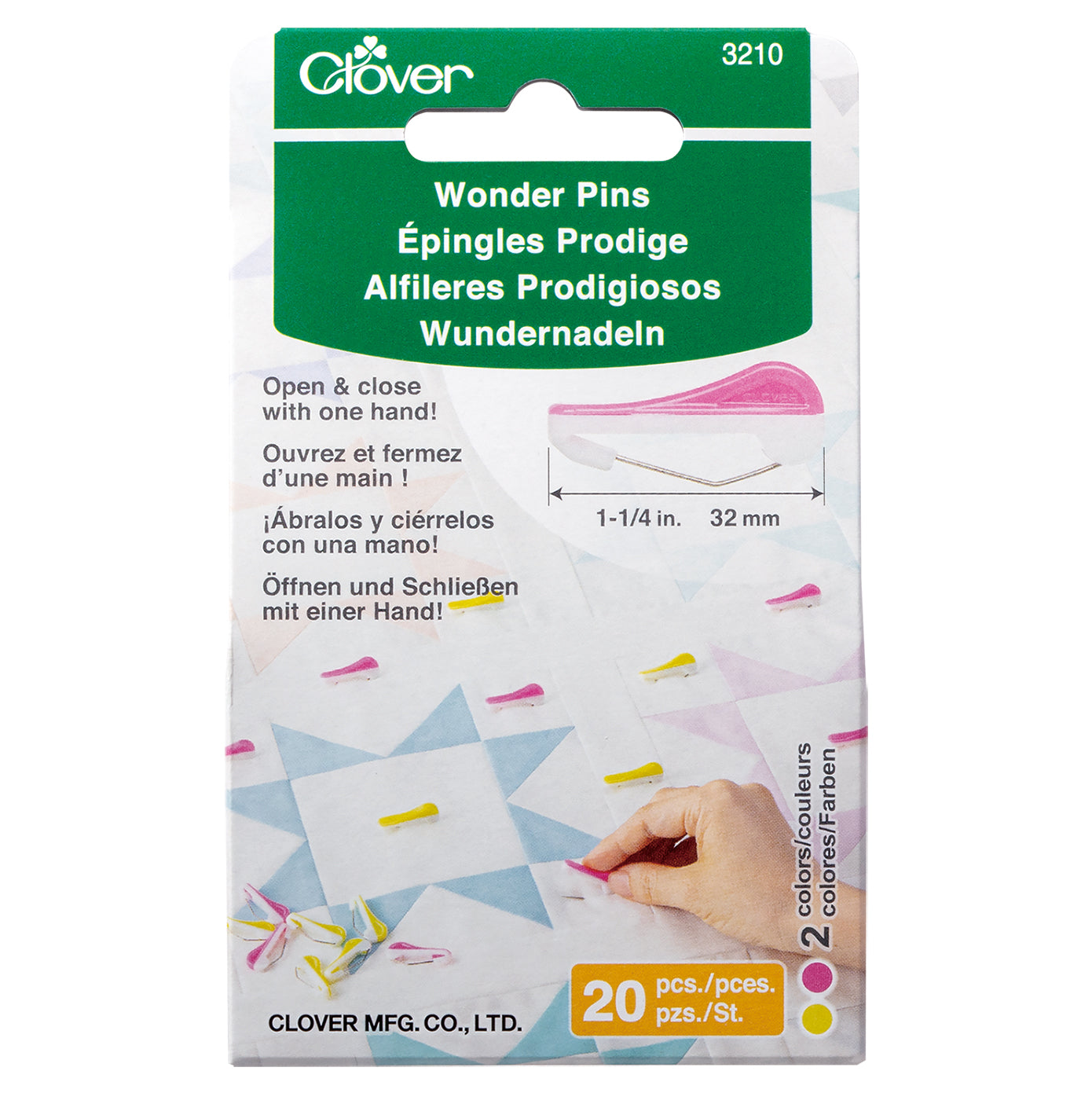 Wonder Pins: 20 Pieces