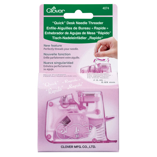 "Quick" Desk Needle Threader