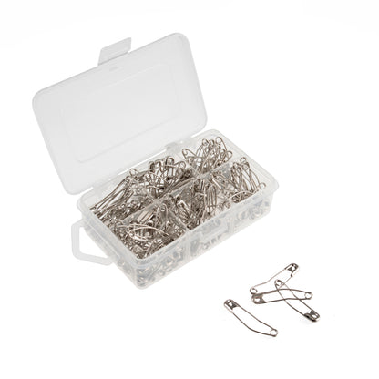 Curved Safety Pins: 38mm: 150 Pieces