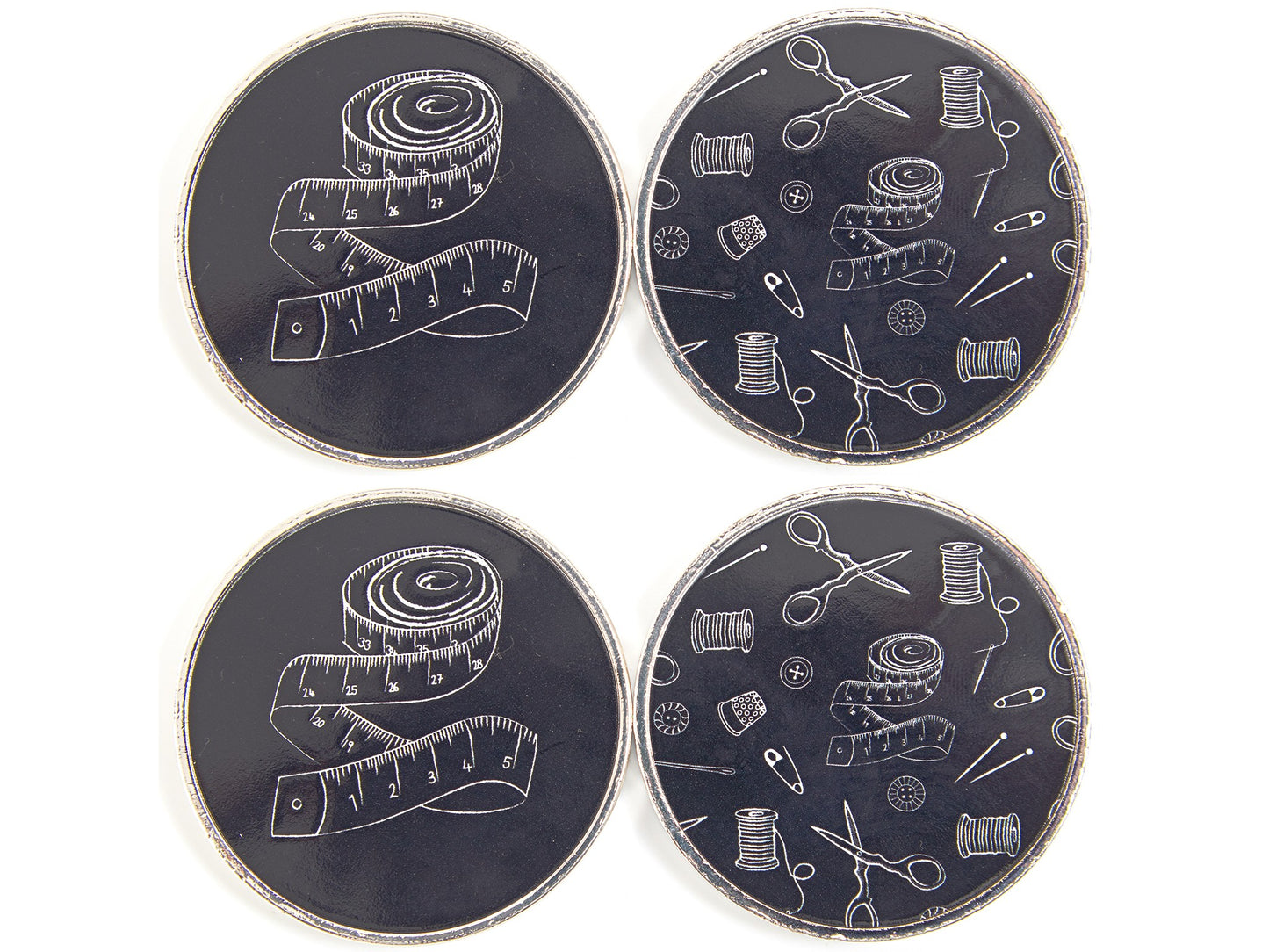 Notions Fabric Weights: Pack of 4