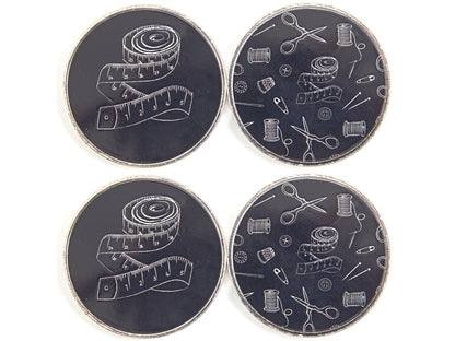 Notions Fabric Weights: Pack of 4