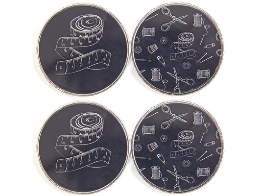 Notions Fabric Weights: Pack of 4