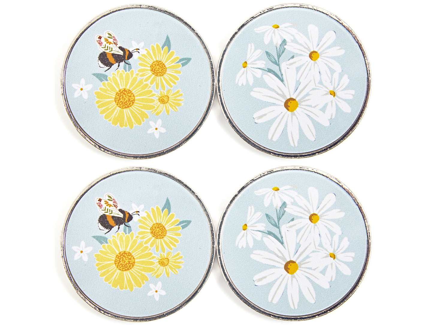 Daisy Fabric Weights: Pack of 4