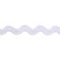 Ric Rac: White: 14mm