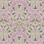 Purple thistle on natural - Flannel